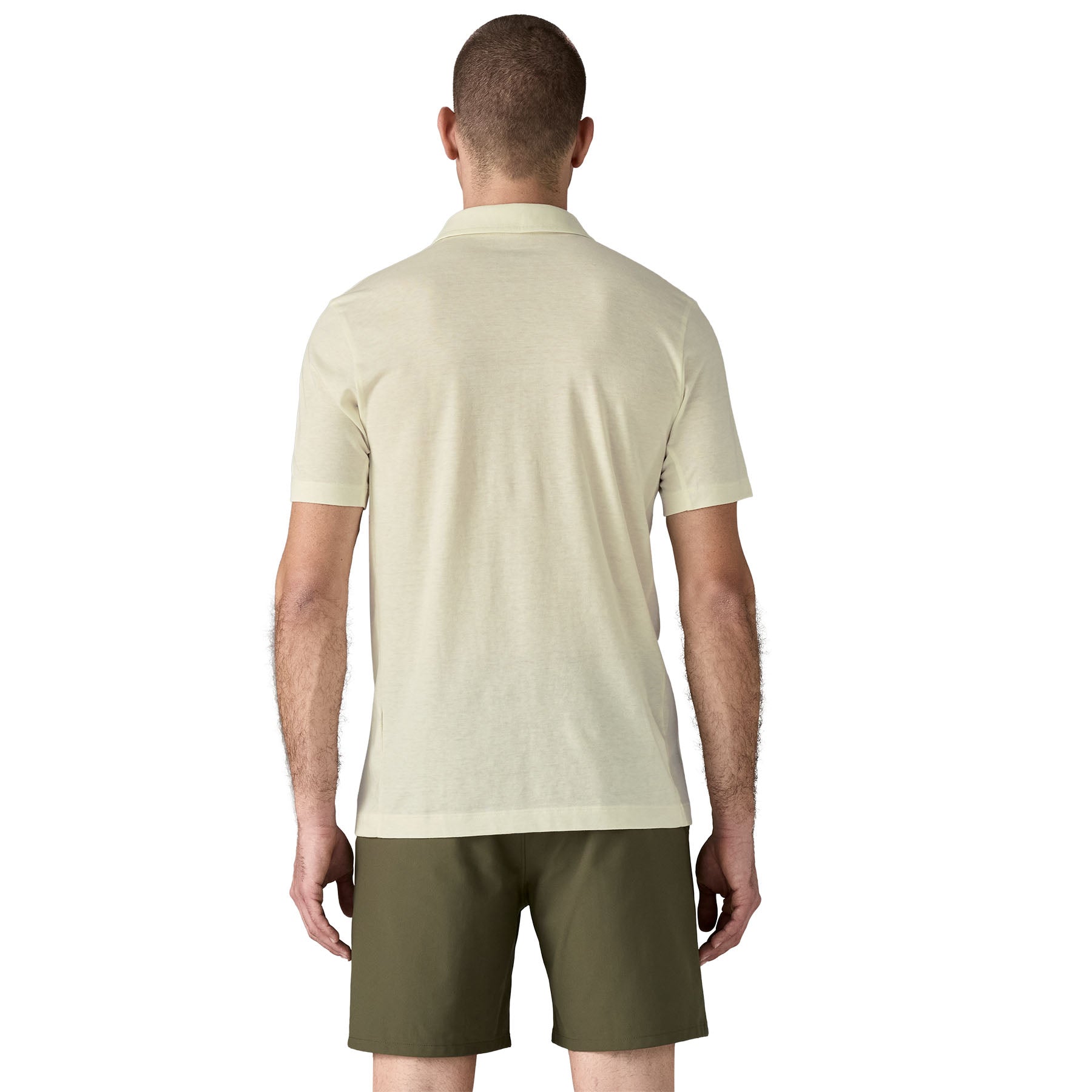 Polera Hombre Essential Polo - Birch White
