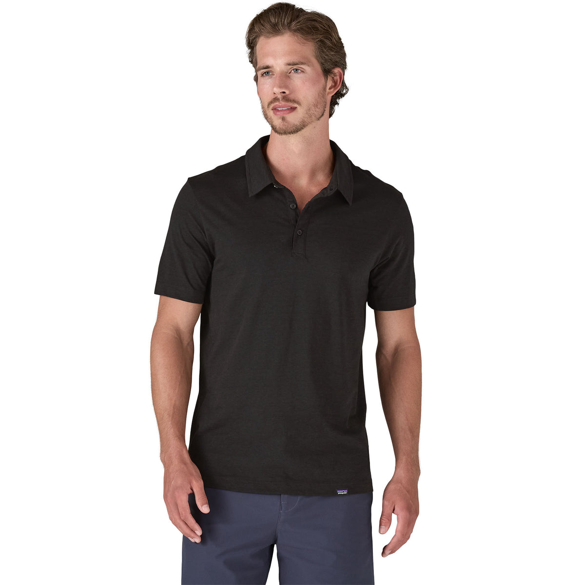 Polera Hombre Essential Polo - Black