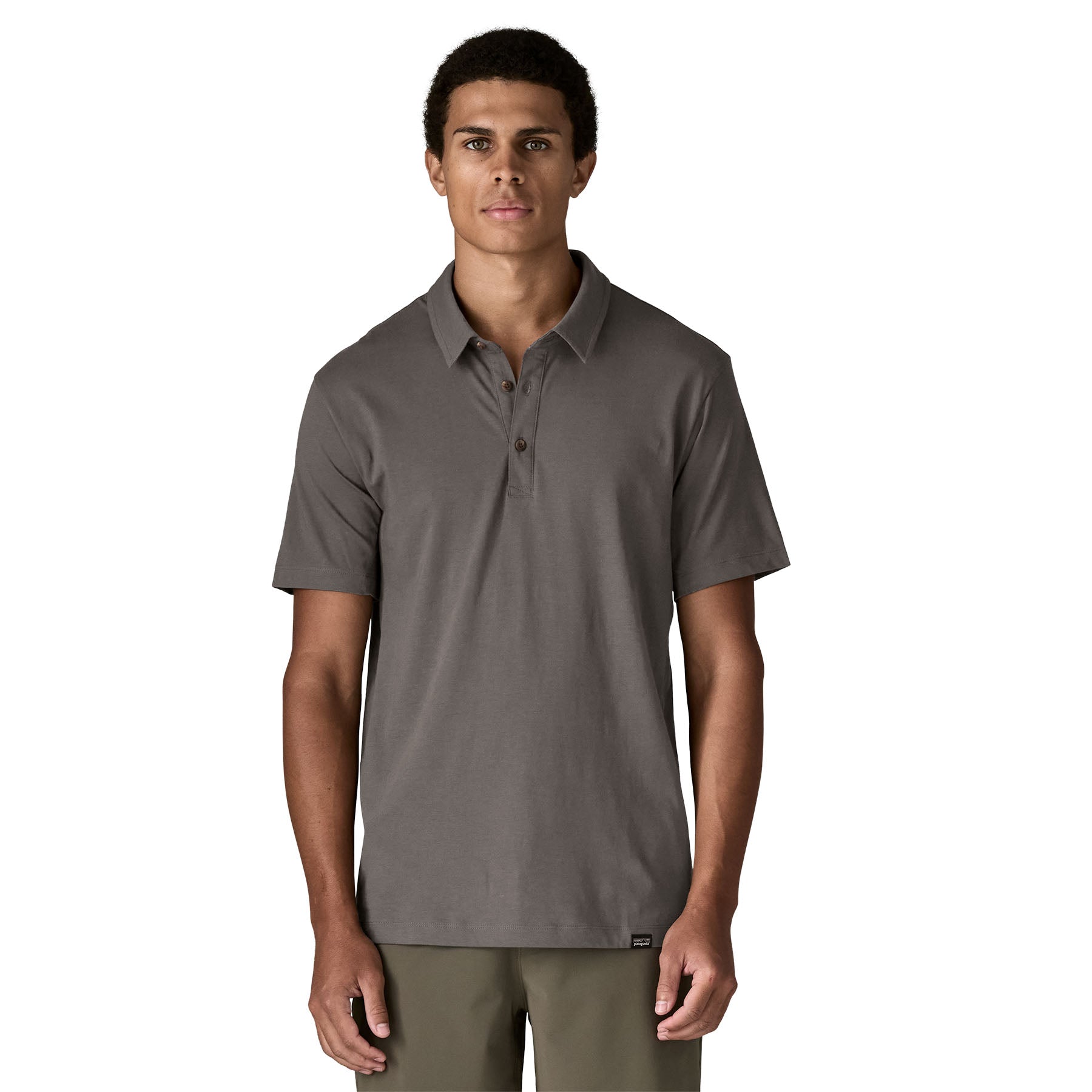 Polera Hombre Essential Polo - Forge Grey