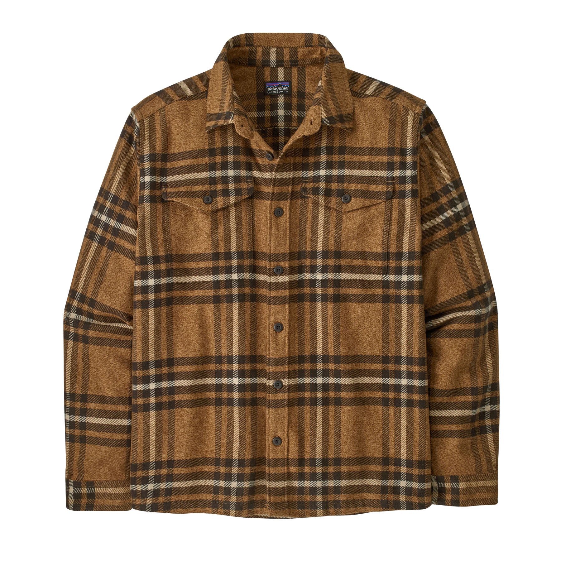 Camisa Manga Larga Hombre Fjord Flannel Shirt - Deer Brown