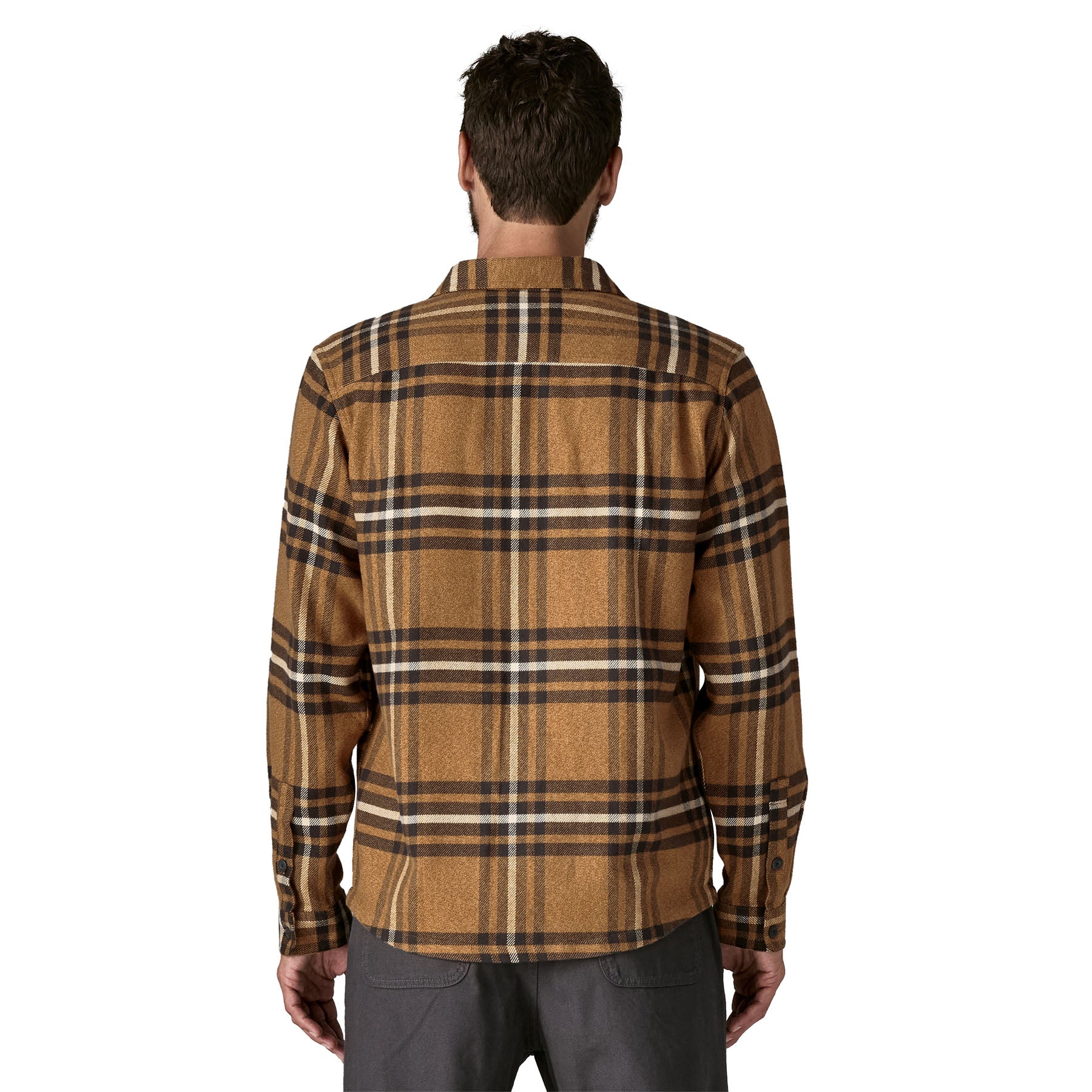 Camisa Manga Larga Hombre Fjord Flannel Shirt - Deer Brown