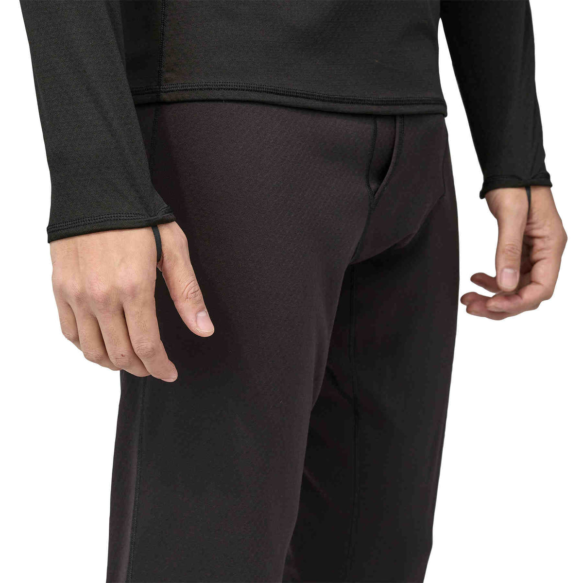 Primera Capa Hombre Capilene® Midweight Crew Black