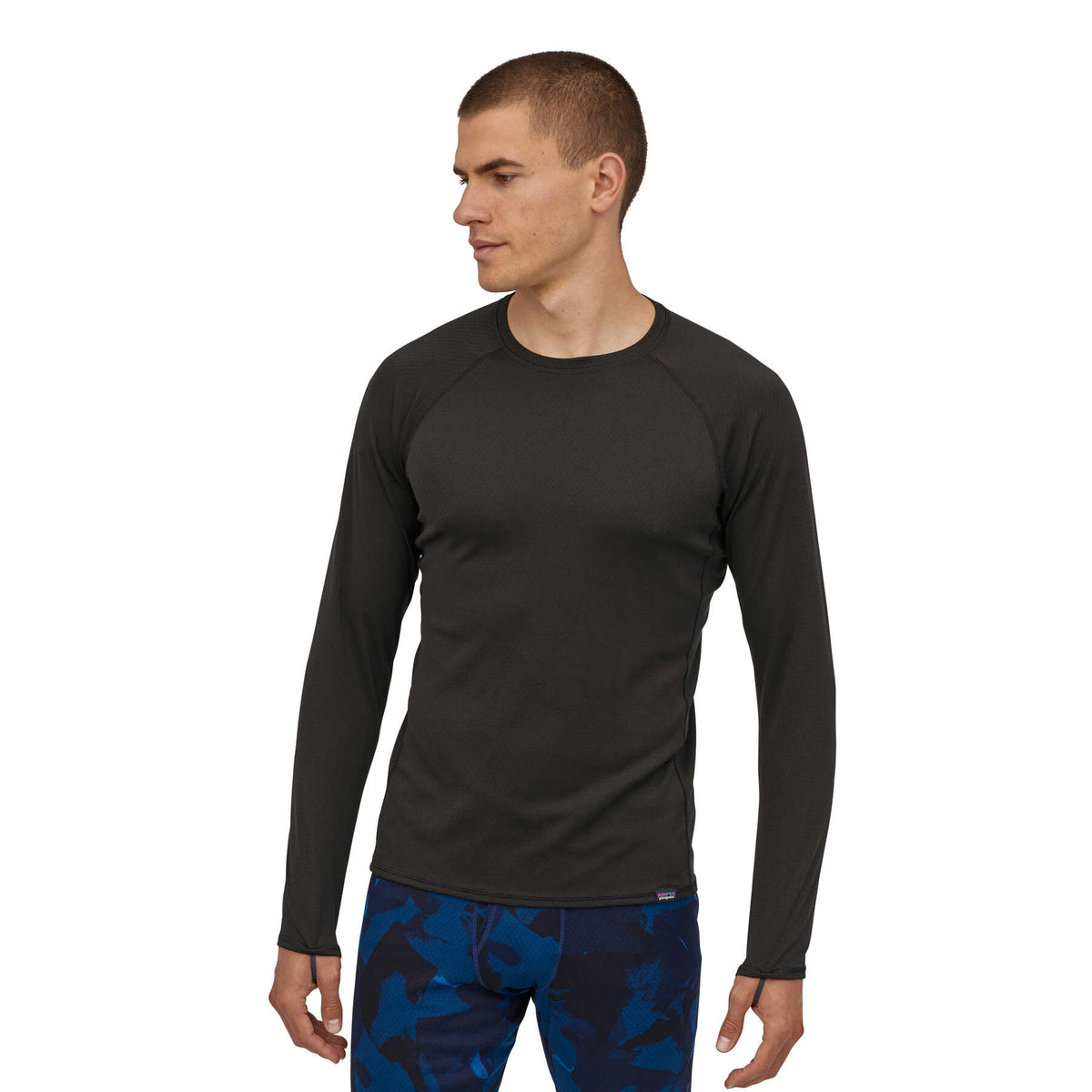 Primera Capa Hombre Capilene® Midweight Crew Black