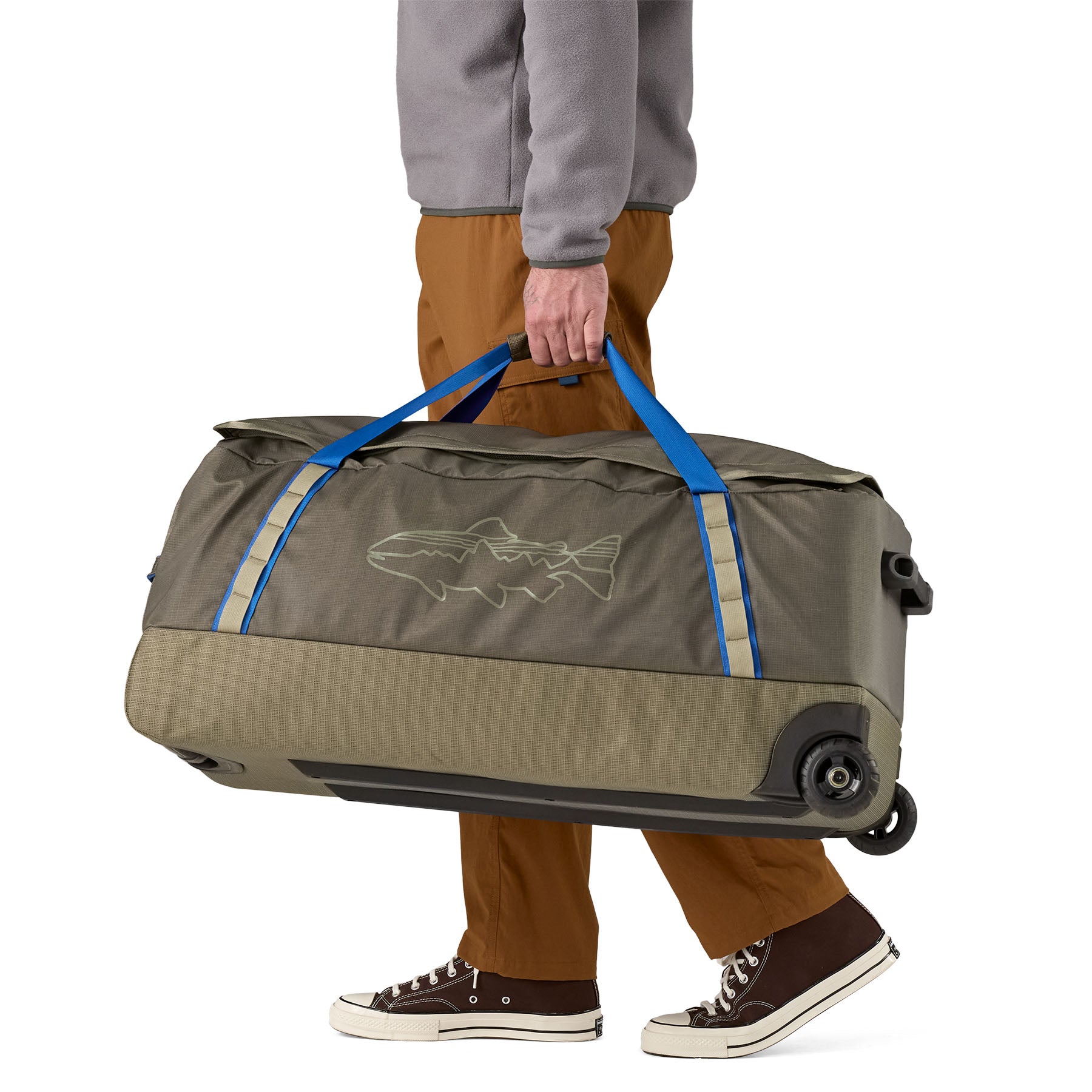 Bolso con Ruedas Black Hole® Wheeled Duffel 100L - Basin Green