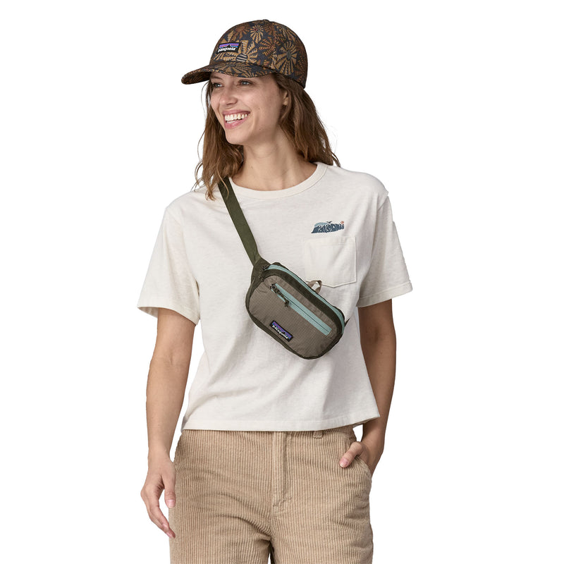Banano Patagonia Ultralight Black Hole® Mini Hip Pack 1L - Pine Needle Green