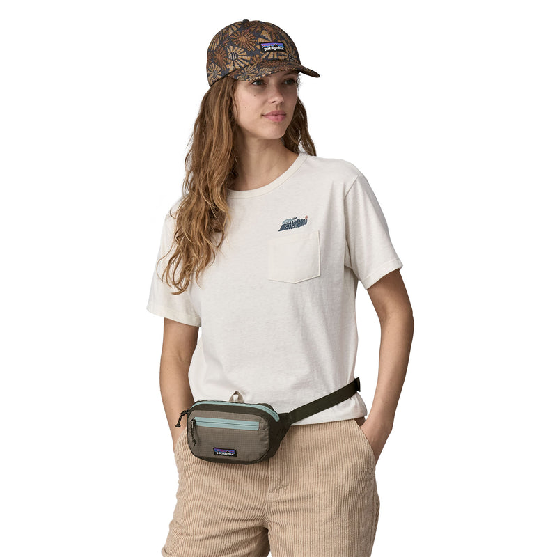 Banano Patagonia Ultralight Black Hole® Mini Hip Pack 1L - Pine Needle Green