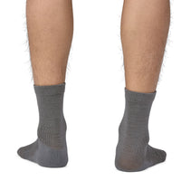 Calcetines de Lana Wool Crew Socks - Feather Grey