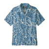 Camisa Hombre Tidal Threads Camp Shirt - Still Blue