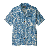Camisa Hombre Tidal Threads Camp Shirt - Still Blue