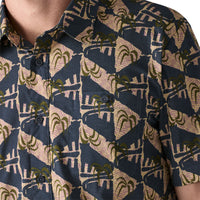 Camisa Hombre Go To Shirt - Jaguar Geo: Dolomite Blue