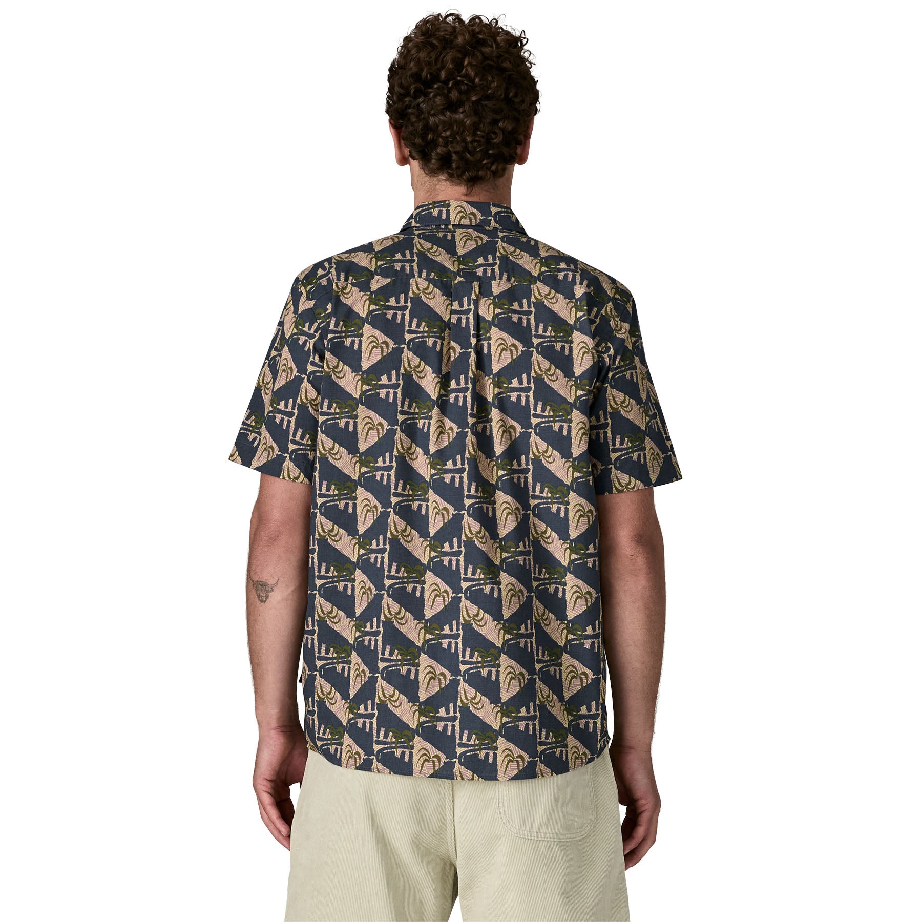 Camisa Hombre Go To Shirt - Jaguar Geo: Dolomite Blue