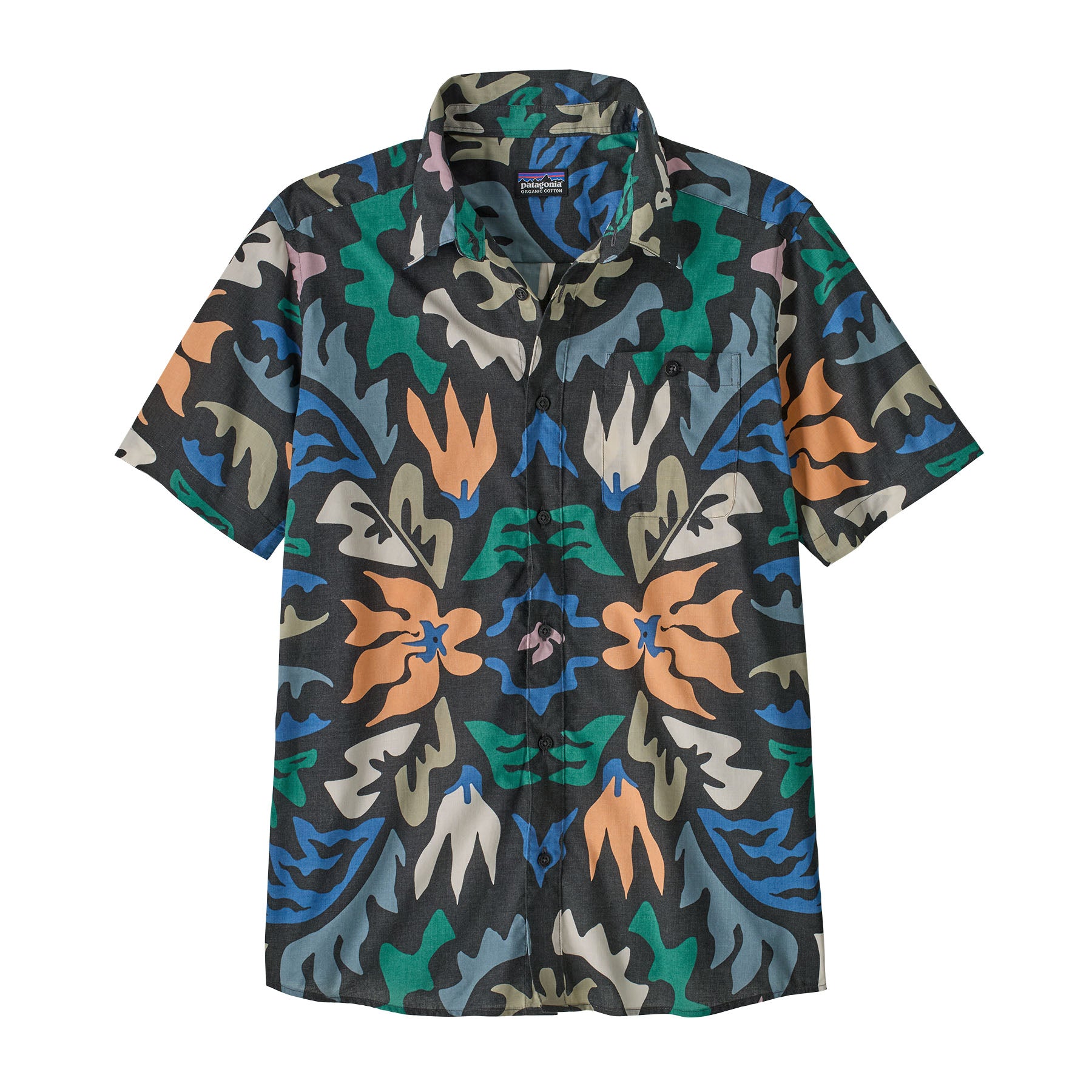 Camisa Hombre Go To Shirt - Kaleido Black