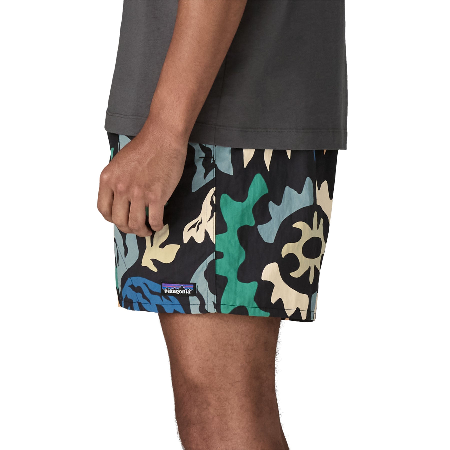 Shorts Hombre Baggies™ – 5" Kaleido Black
