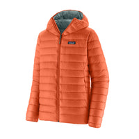 Chaqueta de Pluma Hombre Down Sweater Hoody - Coal Orange