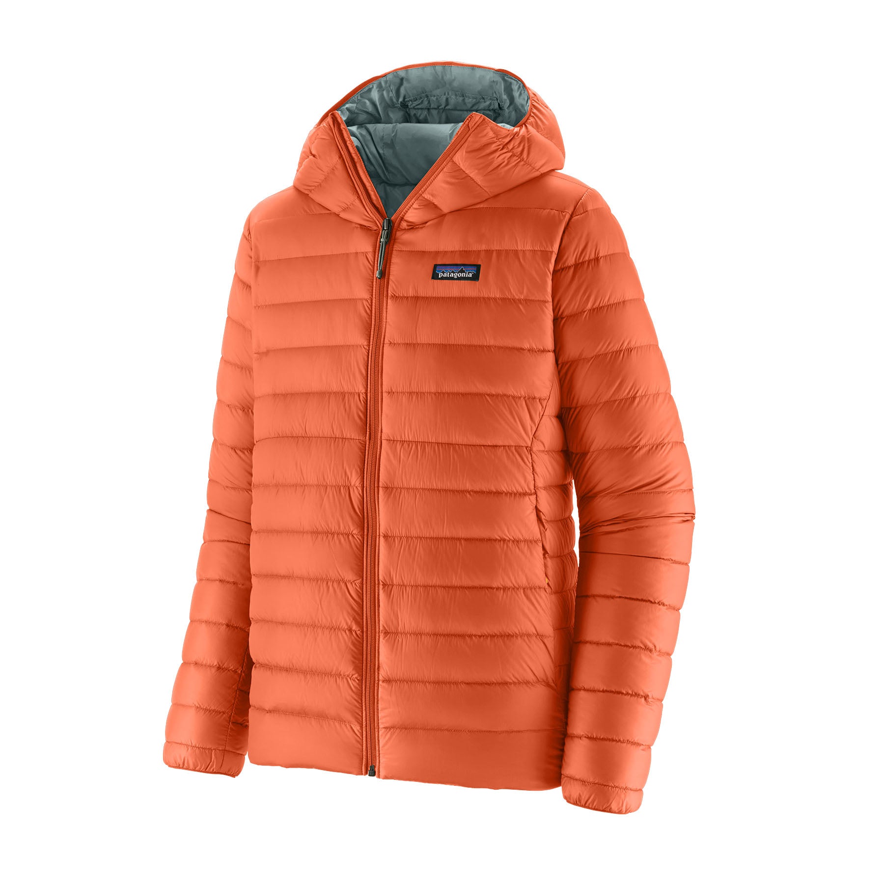 Chaqueta de Pluma Hombre Down Sweater Hoody - Coal Orange