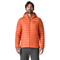 Chaqueta de Pluma Hombre Down Sweater Hoody - Coal Orange