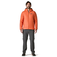 Chaqueta de Pluma Hombre Down Sweater Hoody - Coal Orange