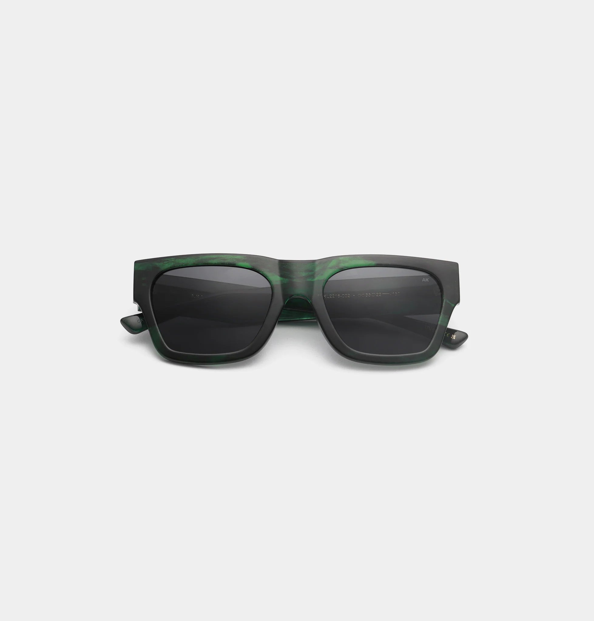Anteojos de Sol Agnes - Green Marble Transparent