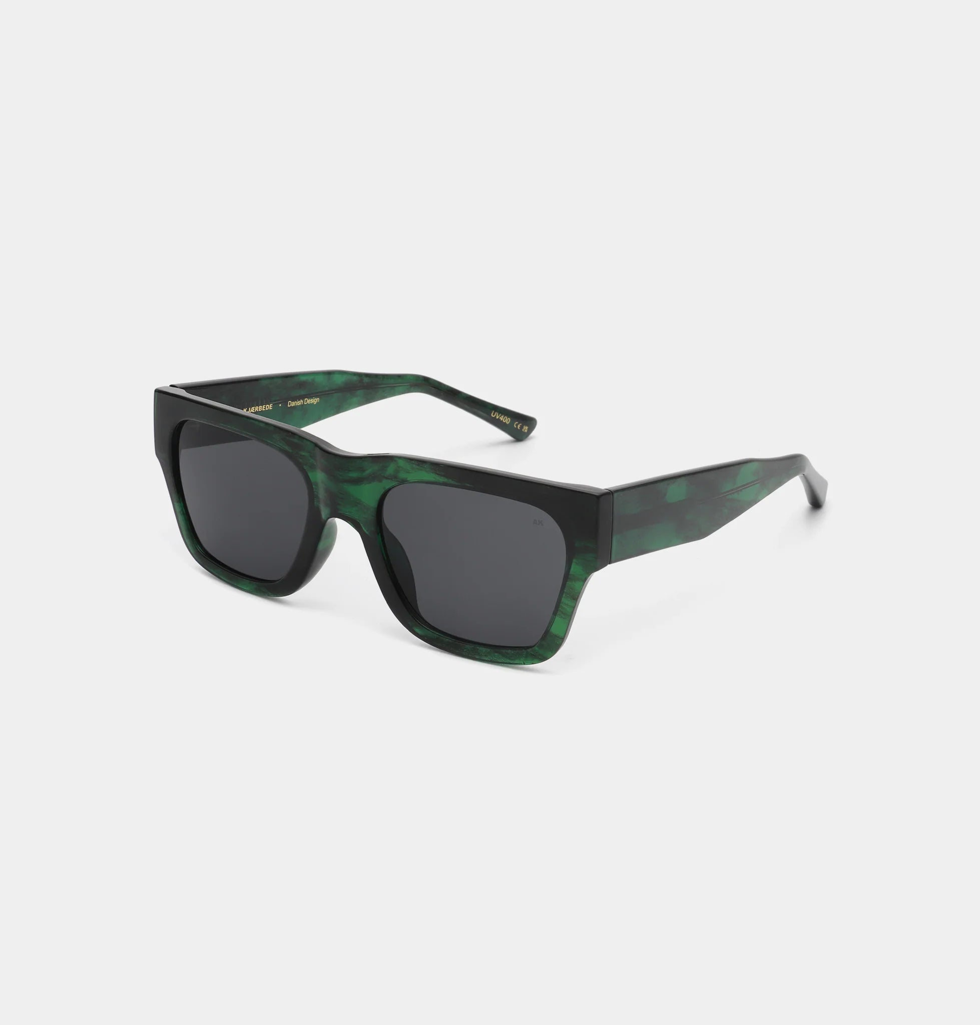 Anteojos de Sol Agnes - Green Marble Transparent