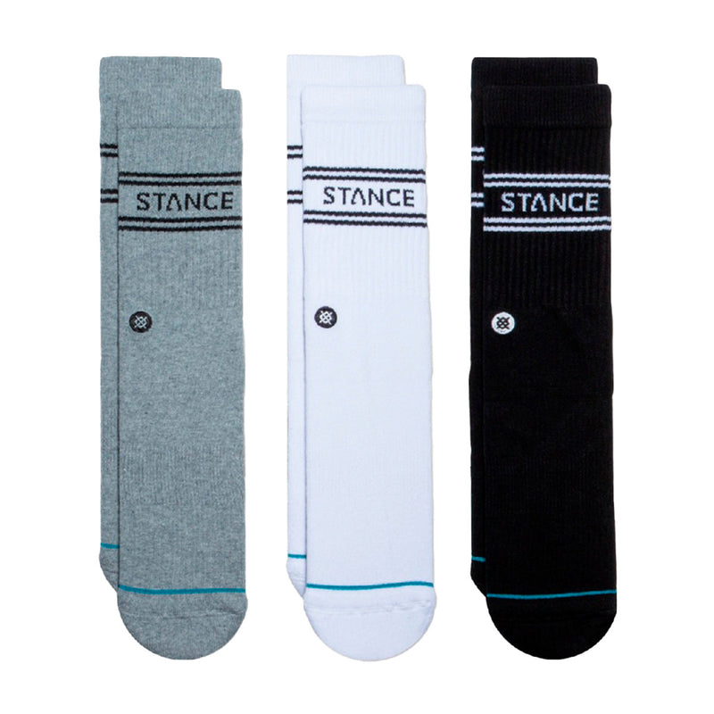 Calcetines 3 Pack - Grey, White, Black