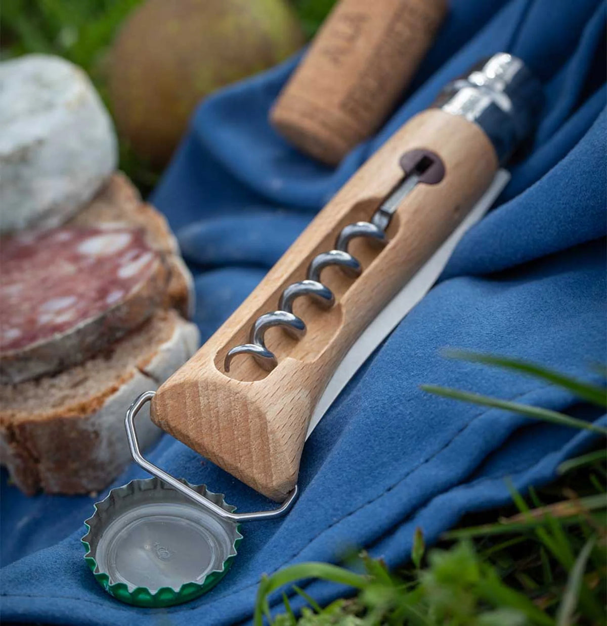 Cuchillo  N°10 Abrebotellas con Sacacorchos
