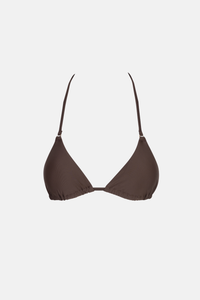 Bikini Top Classic Slide Tri - Chocolate