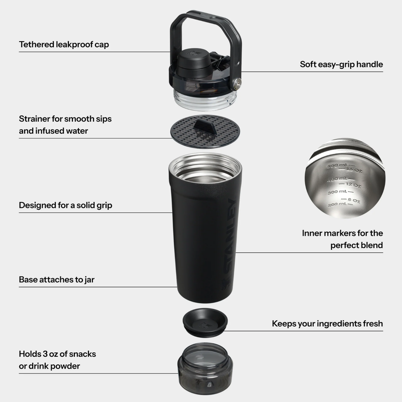 Shaker Stanley 591 ml - Black