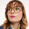 Anteojos Para Pantalla Brad - Glossy Ecru Olive