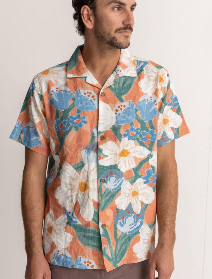 Camisa Hombre Lost Orchid - Melon