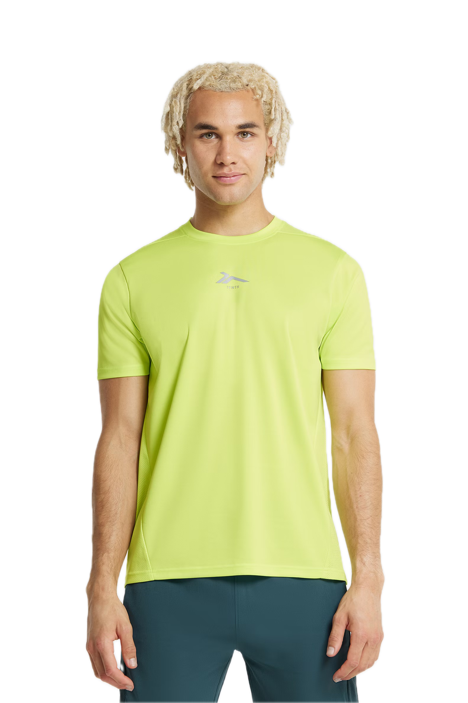Polera Tenth PES Amarillo Fluor