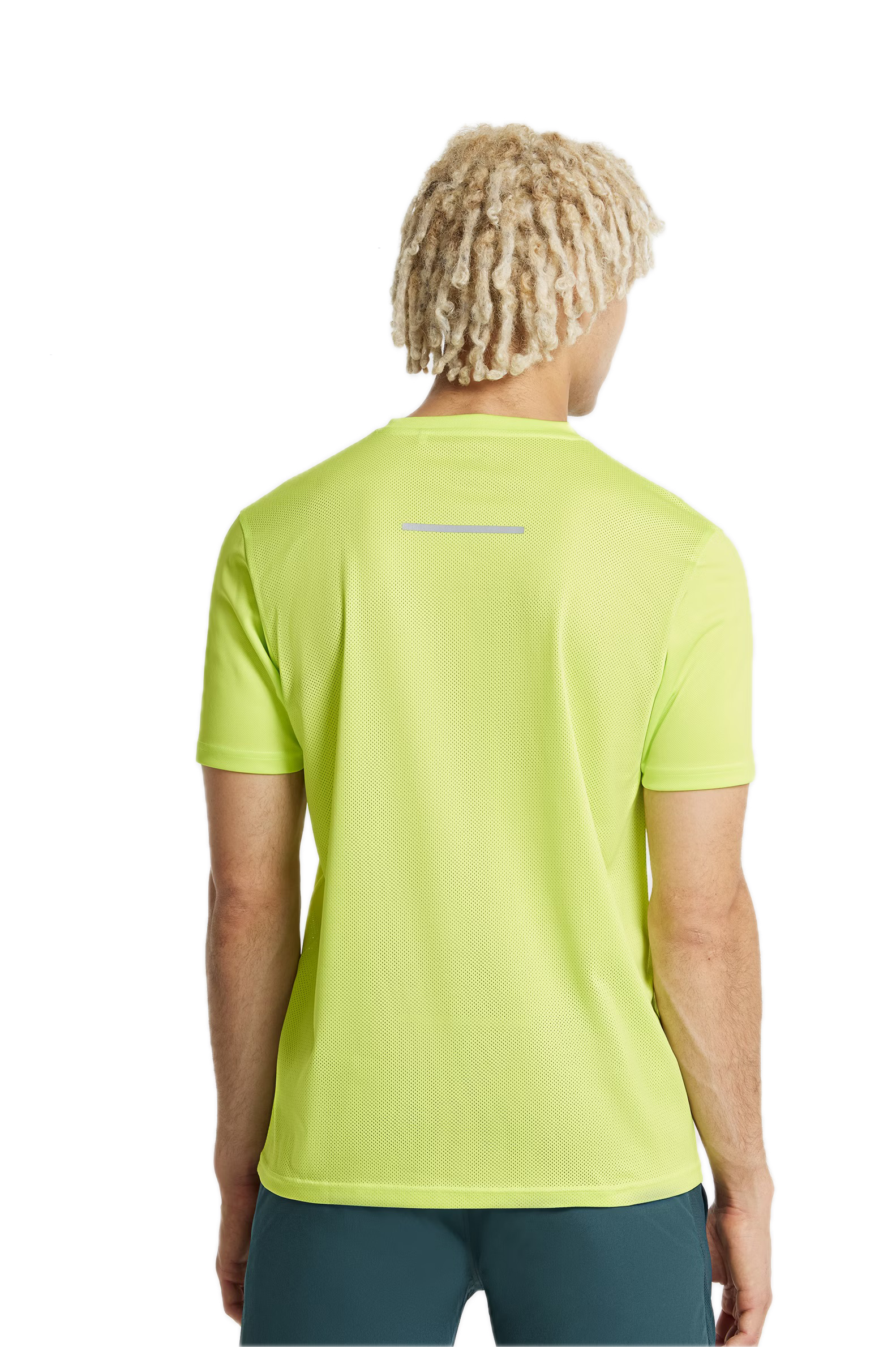 Polera Tenth PES Amarillo Fluor