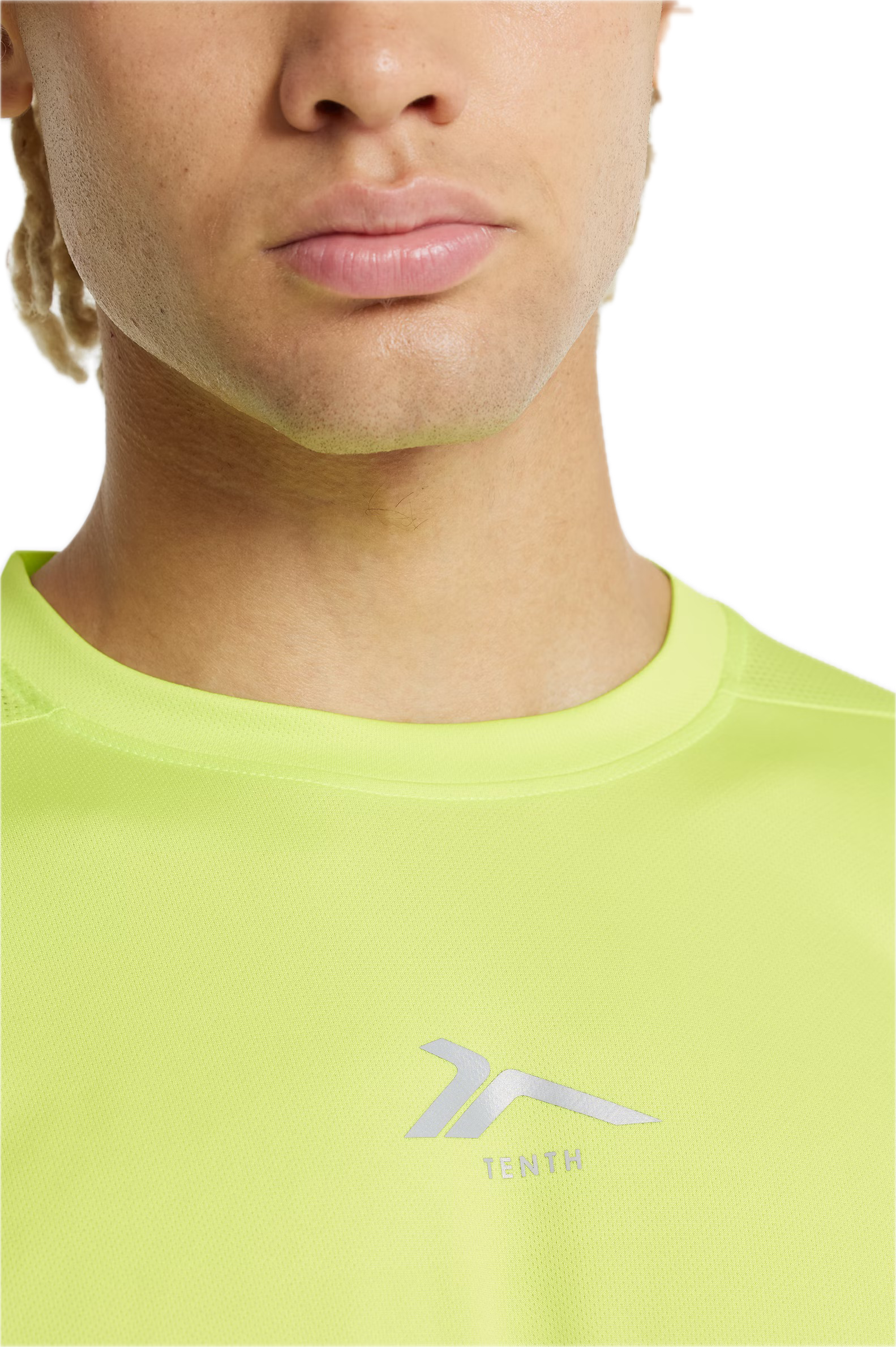 Polera Tenth PES Amarillo Fluor