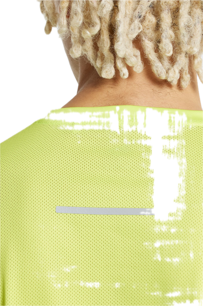 Polera Tenth PES Amarillo Fluor