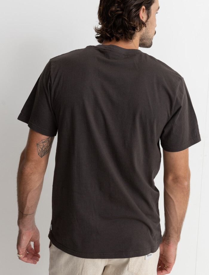 Polera Hombre Classic Brand Tee - Vintage Black