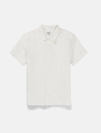 Camisa Hombre Classic Linen SS - Vintage White