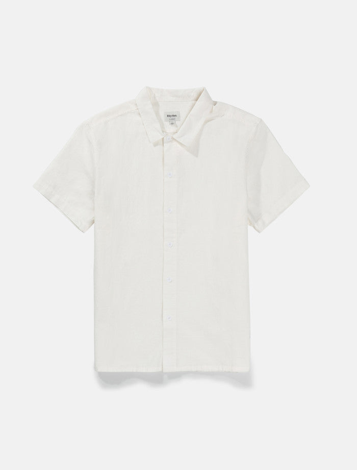 Camisa Hombre Classic Linen SS - Vintage White