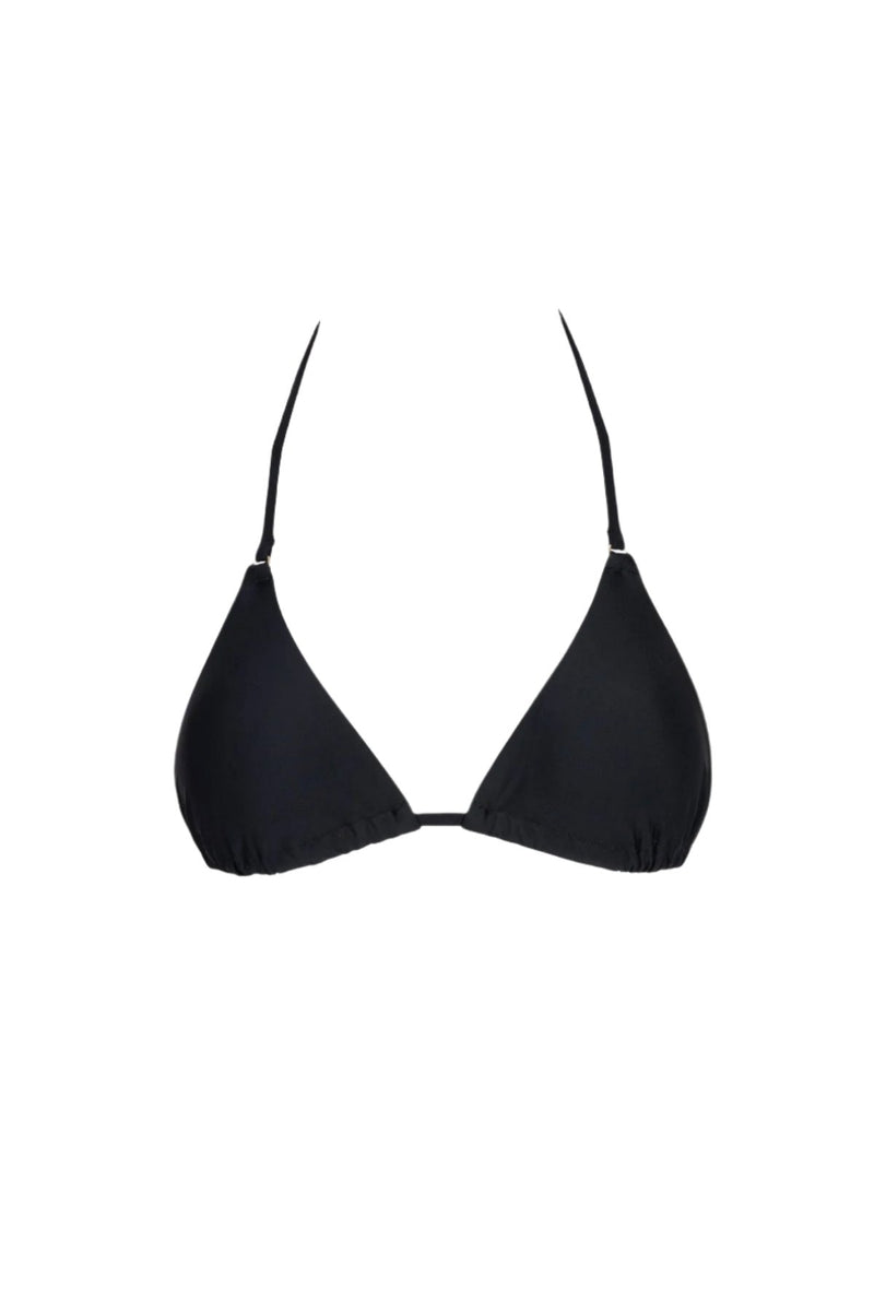 Bikini Top Classic Slide Tri - Black