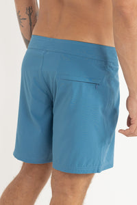 Traje de Baño Hombre Classic Stretch Trunk - Mineral Blue