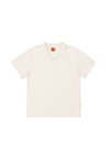 Polera Hombre Vintage Terry Polo - Natural