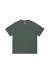 Polera Hombre Vintage Terry Polo - Silver Pine