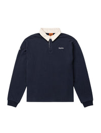 Polera Hombre Manga Vintage Rugby LS Polo - Indigo