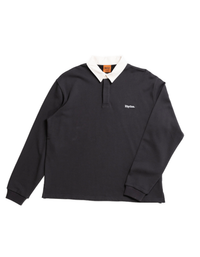Polera Hombre Koa Vintage Rugby LS Polo - Black