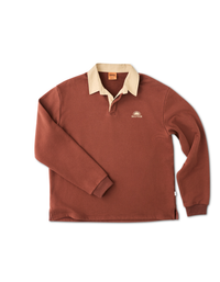 Polera Hombre Heritage Bloom Rugby Polo - Bark