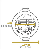 Sartén Hierro Fundido - Wanderlust Series - Camper 26 cm