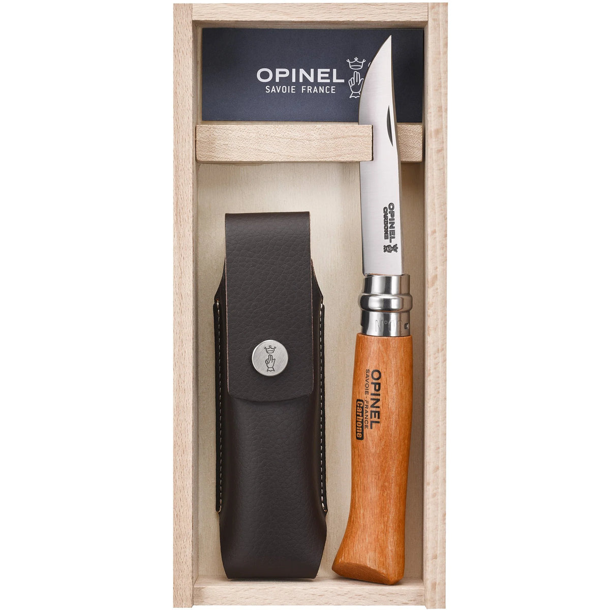 Cuchillo N° 08 de Acero Carbono con Funda