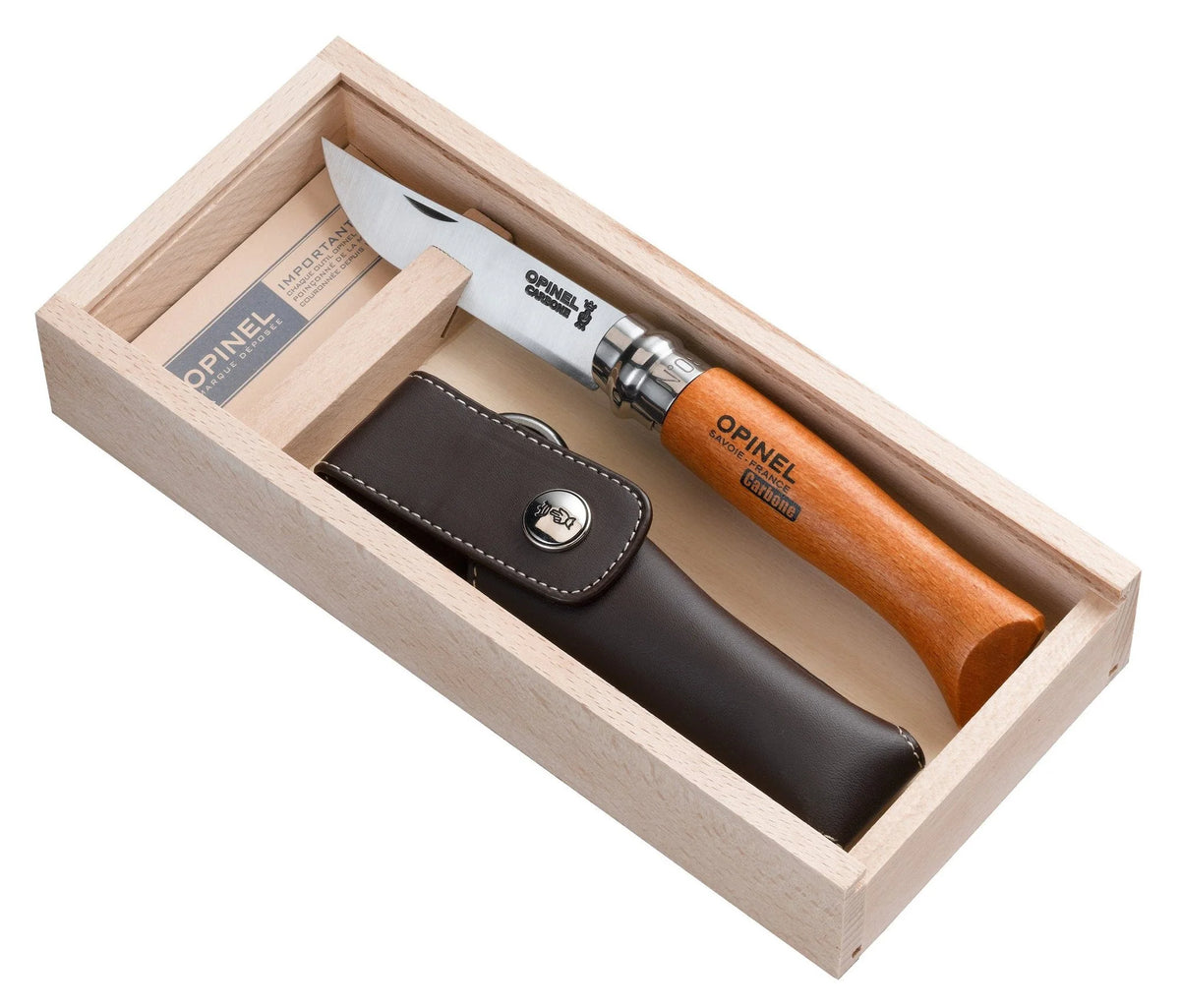Cuchillo N° 08 de Acero Carbono con Funda