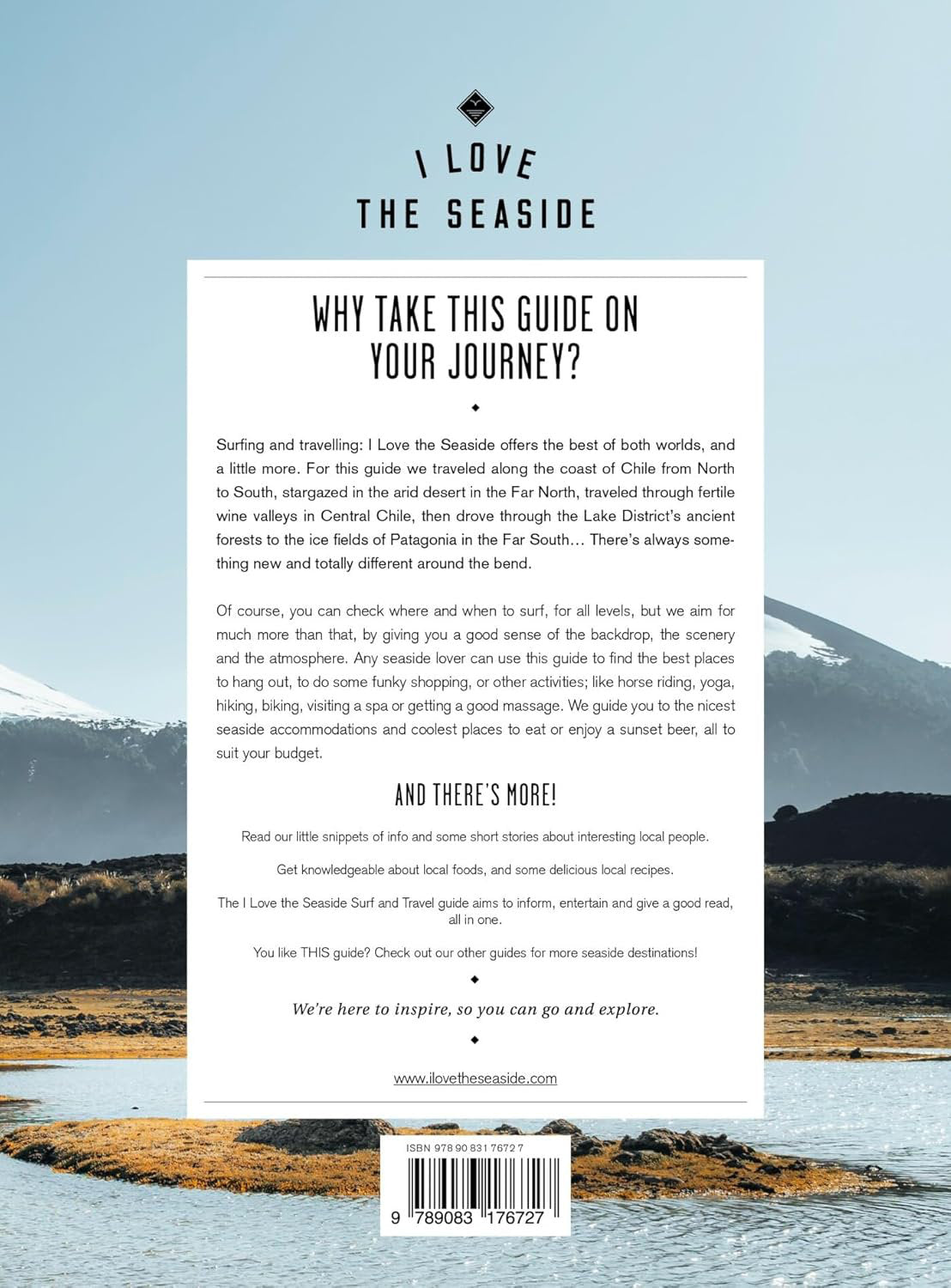 Libro I Love The Seaside - Chile