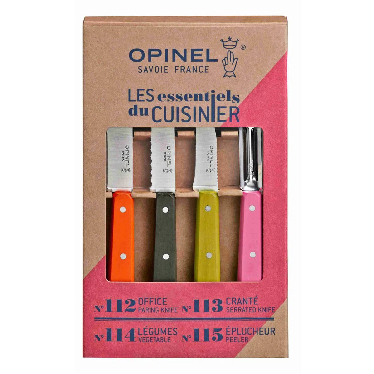Set Cuchillos Les Essentiels - 50's Coloured