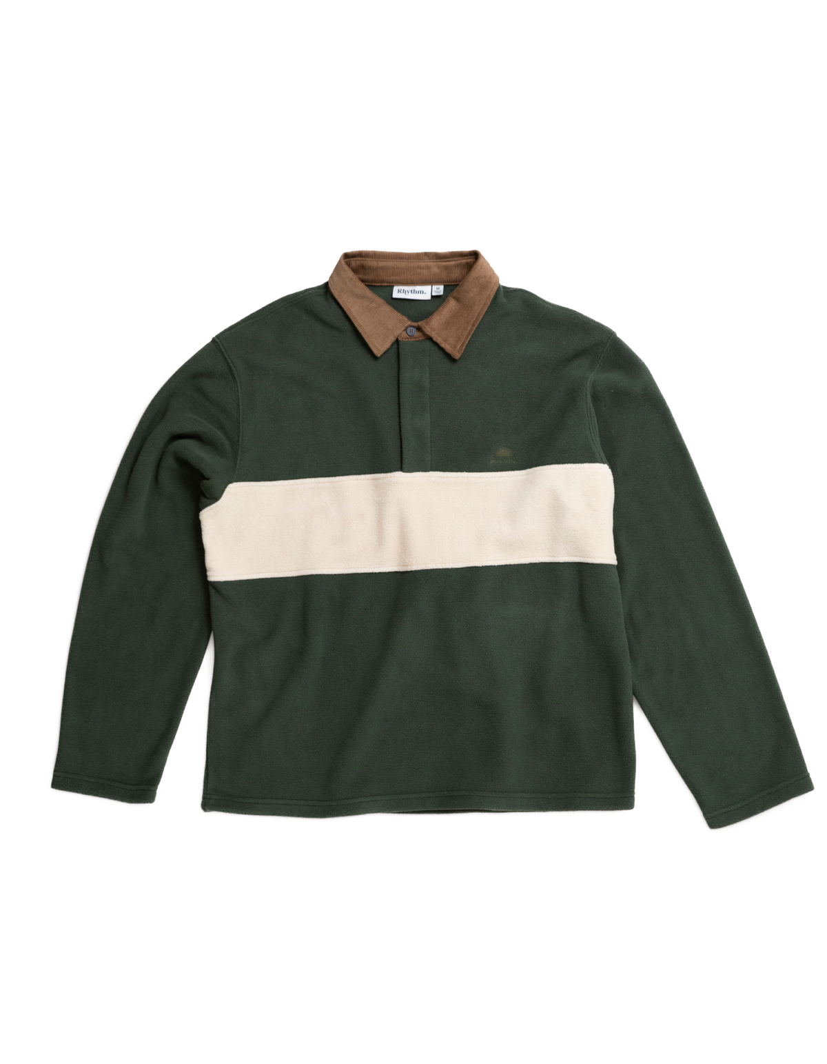 Polar Hombre Awake Fleece Polo - Forest