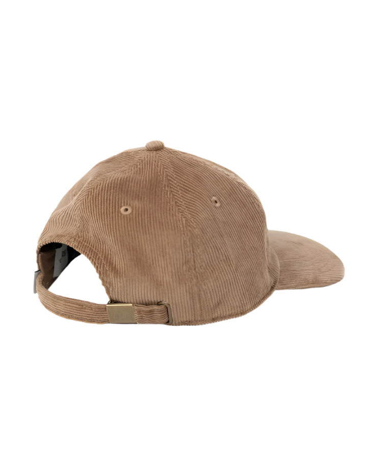 Jockey Awake Cord Cap - Dark Sand